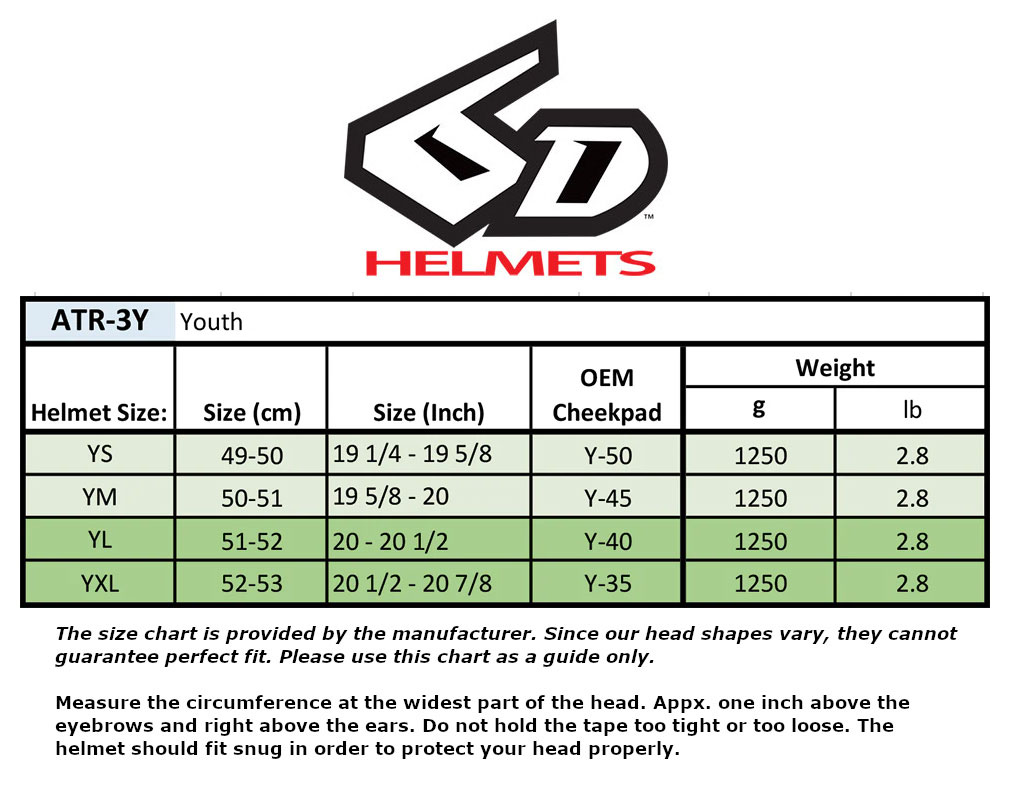 6d-atr-3y-size-chart size chart